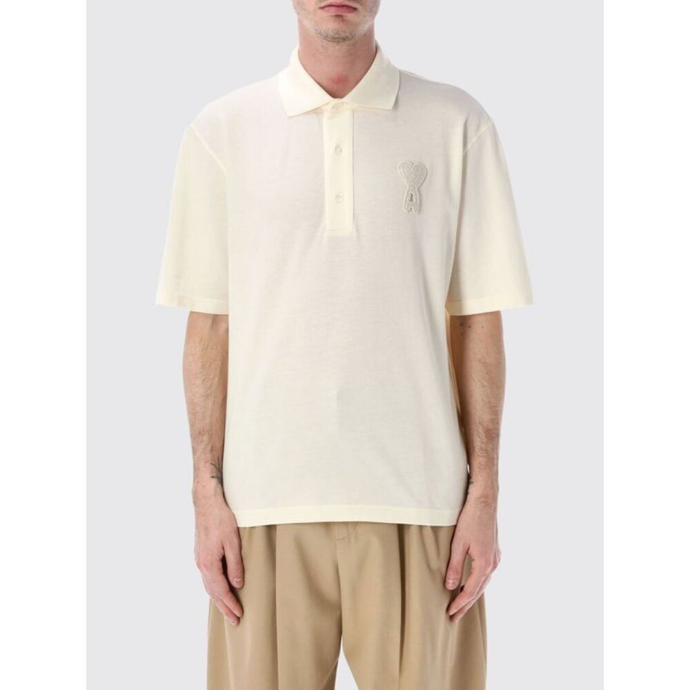 Ami Paris Polo Shirt Men White